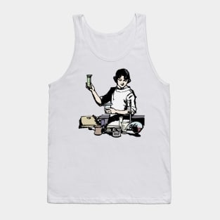 Female Scientist Lady Tank Top